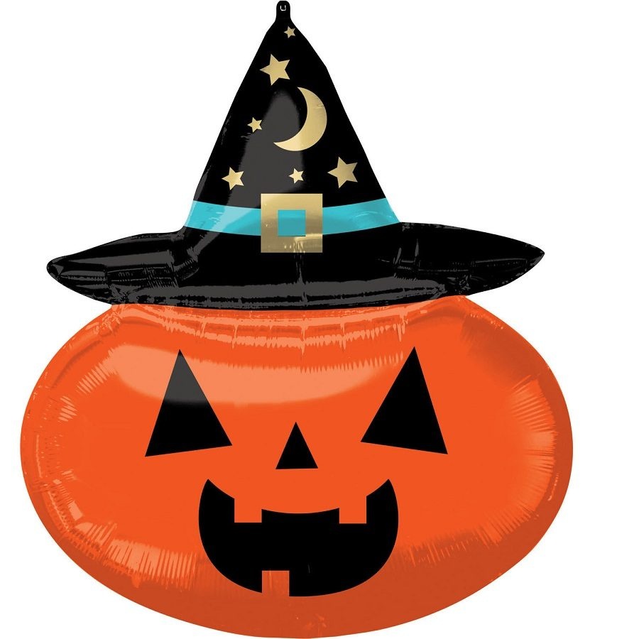 Μπαλόνι Φοιλ Σχήμα Κολοκύθα Witchy Pumpkin