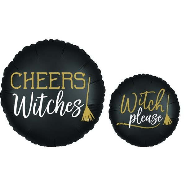 Μπαλόνι Φοιλ 17 Satin Cheers Witches / 43 εκ