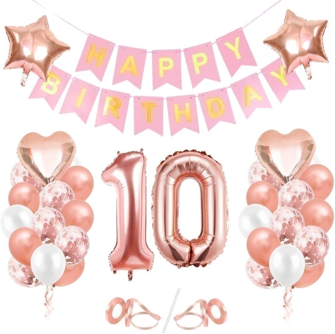 Sweet Birthday Decoration & Μπαλόνι Αριθμός