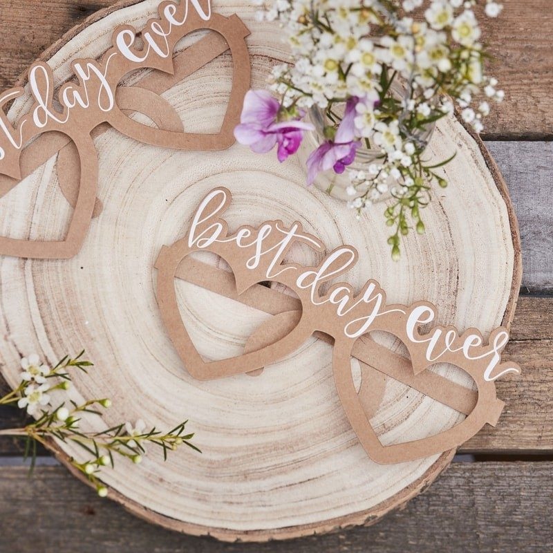 Γυαλιά χάρτινα Rustic Country