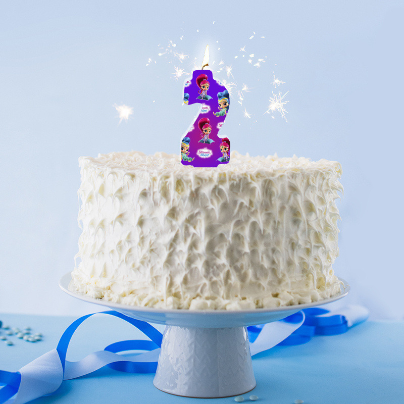 Κερί Νούμερο 2 Shimmer & Shine