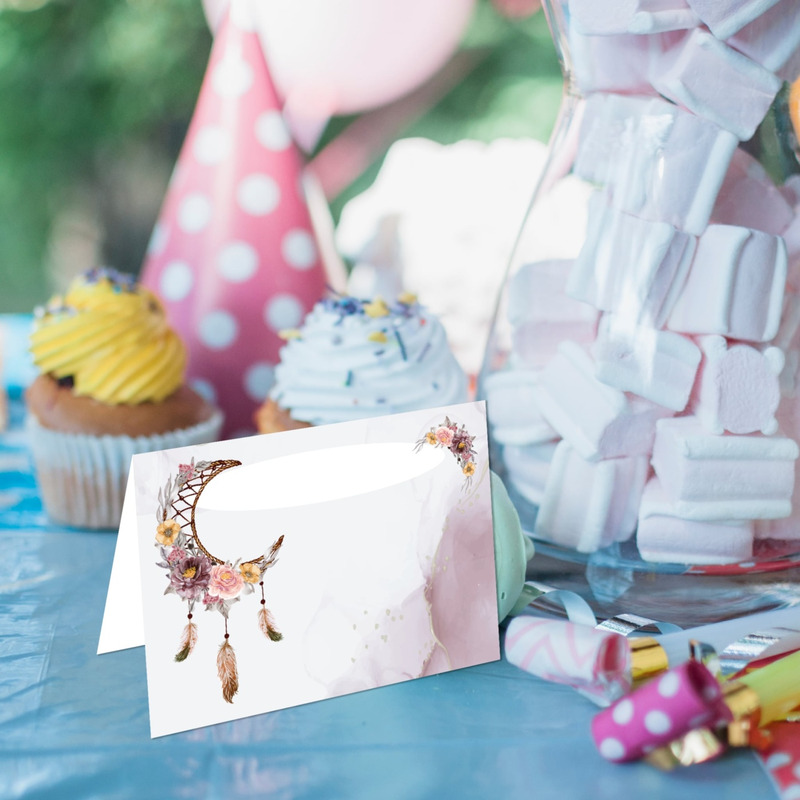 Καρτελάκι Μπουφέ Ονειροπαγίδα για Κορίτσι/ 6τμχ