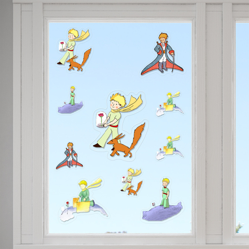 Αυτοκόλλητα τζαμιού Μικρός Πρίγκιπας /10 τμχ