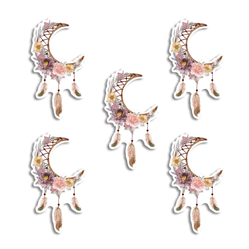 Αυτοκόλλητα Ονειροπαγίδα Κορίτσι 10cm / 8τμχ