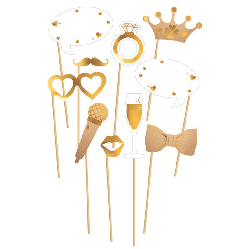 Σετ φωτογραφικου θαλάμου  Wedding Γάμου / 10 τεμ