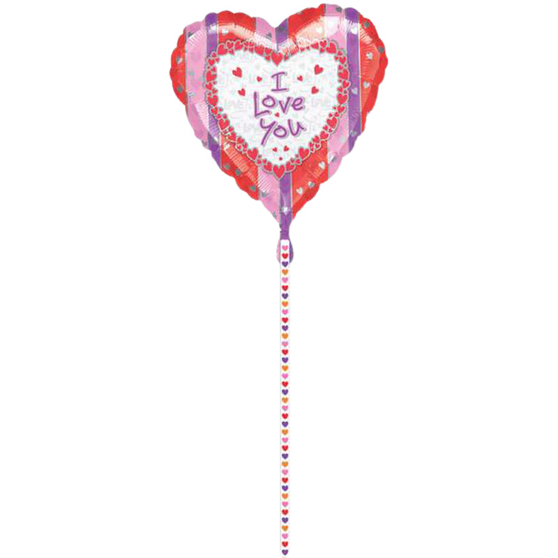 Μπαλόνια Φοιλ 18 I love you/ 3 τεμ