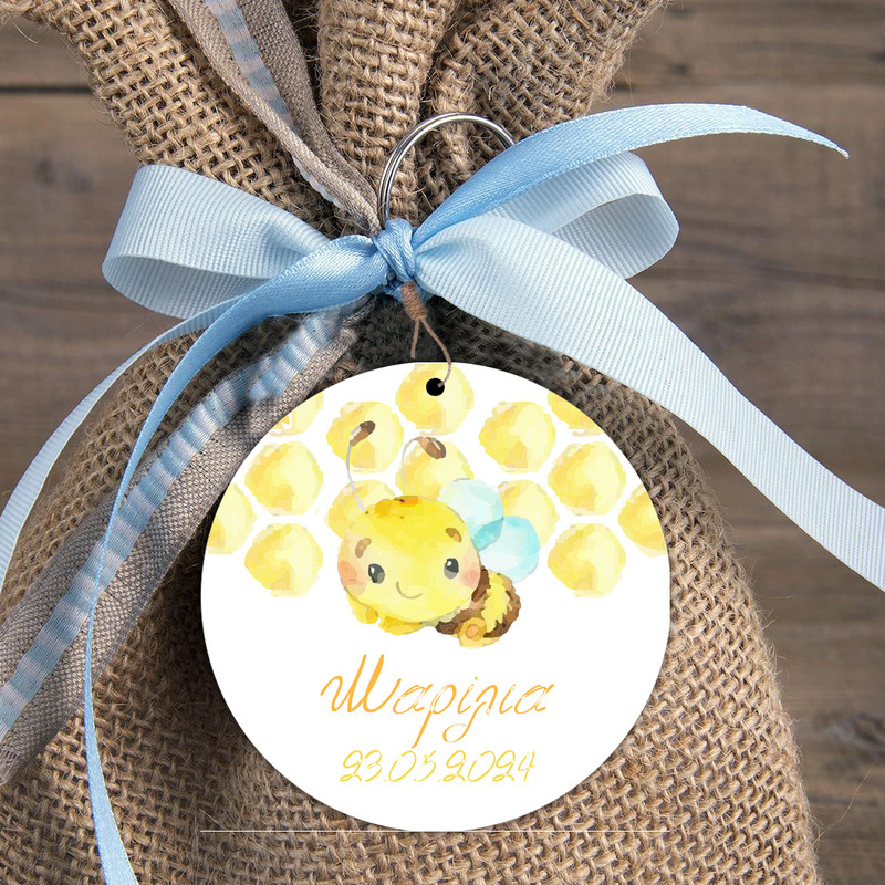 Μέλισσα Φιγούρα Ξύλινη για μπομπονιέρα