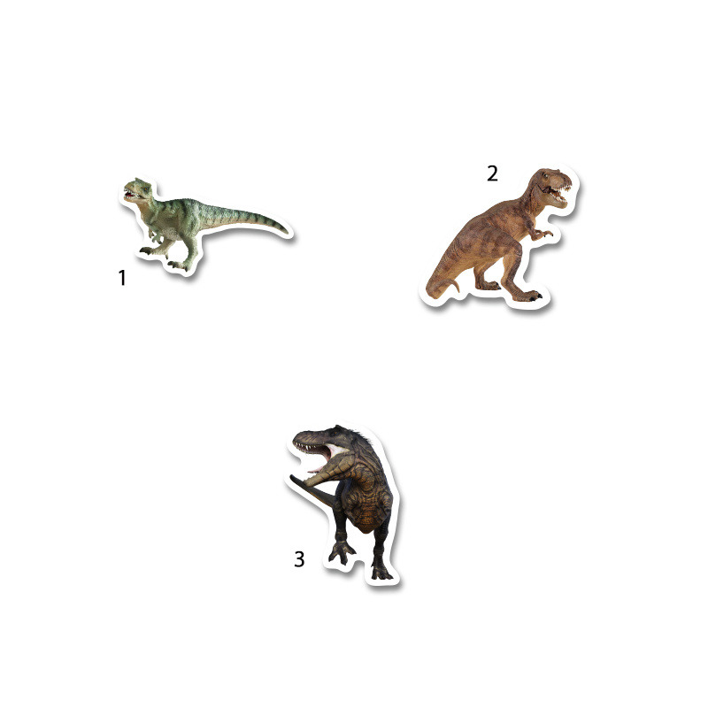 Διακοσμητική φιγούρα T-Rex 5cm Ξύλινη/1τμχ