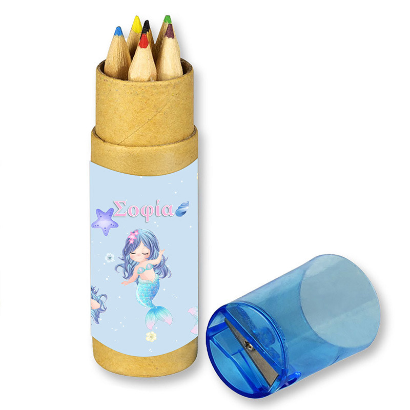 Γοργόνα Ξυλομπογιές με όνομα