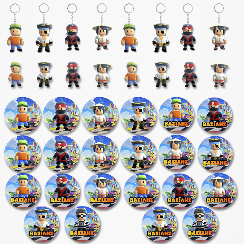 Πακέτο Δωράκια Stumble Guys για πάρτυ 38τμχ