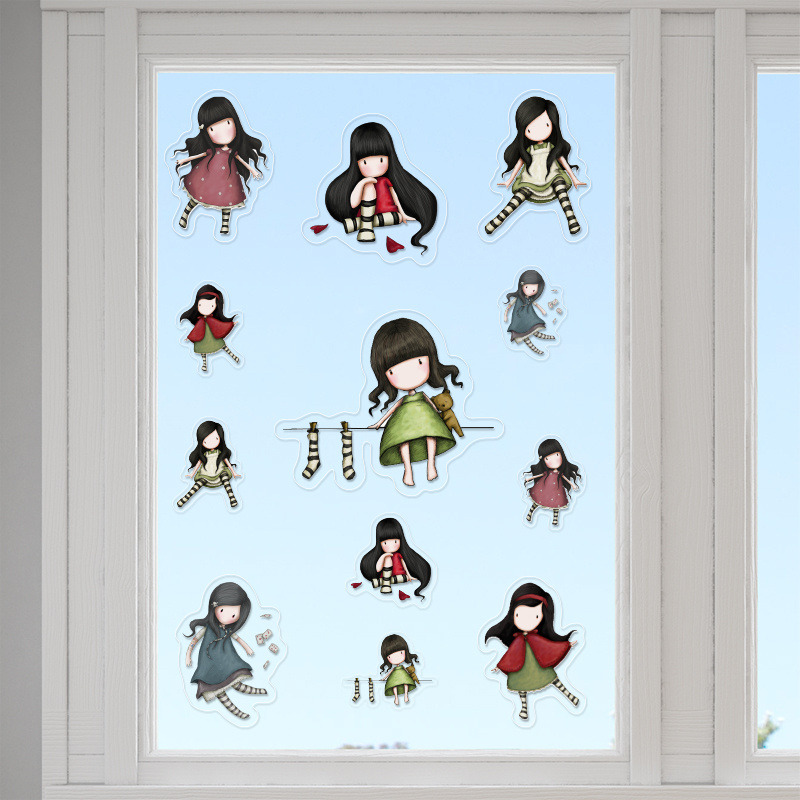 Αυτοκόλλητα τζαμιού Santoro /10 τμχ