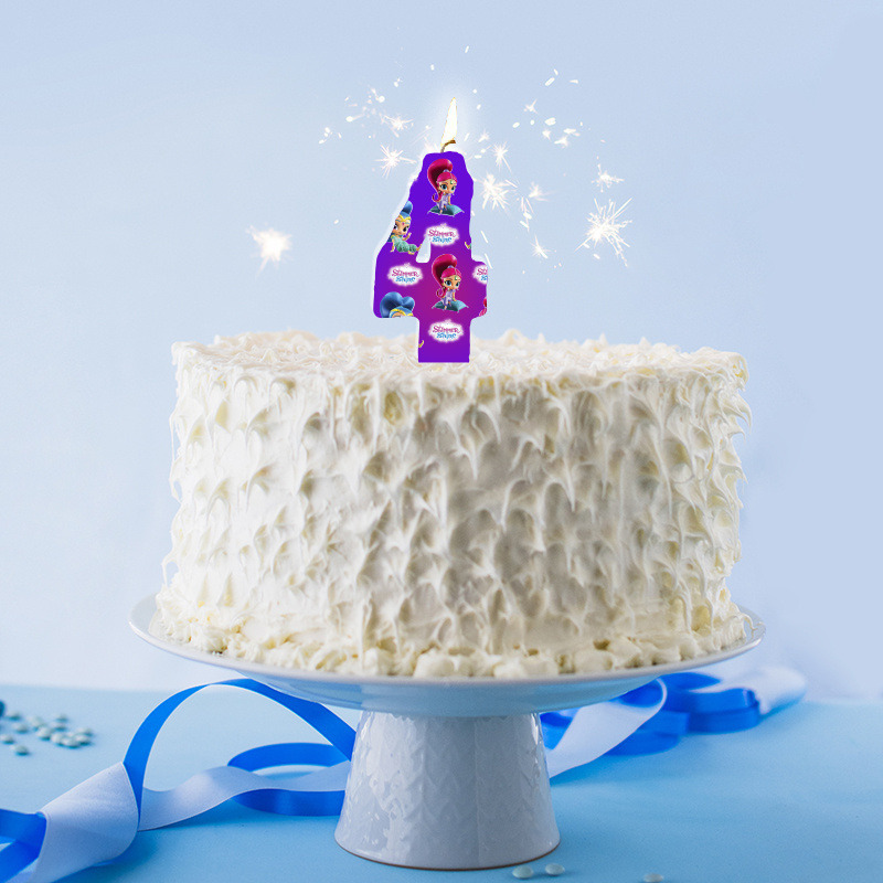 Κερί Νούμερο 4 Shimmer & Shine