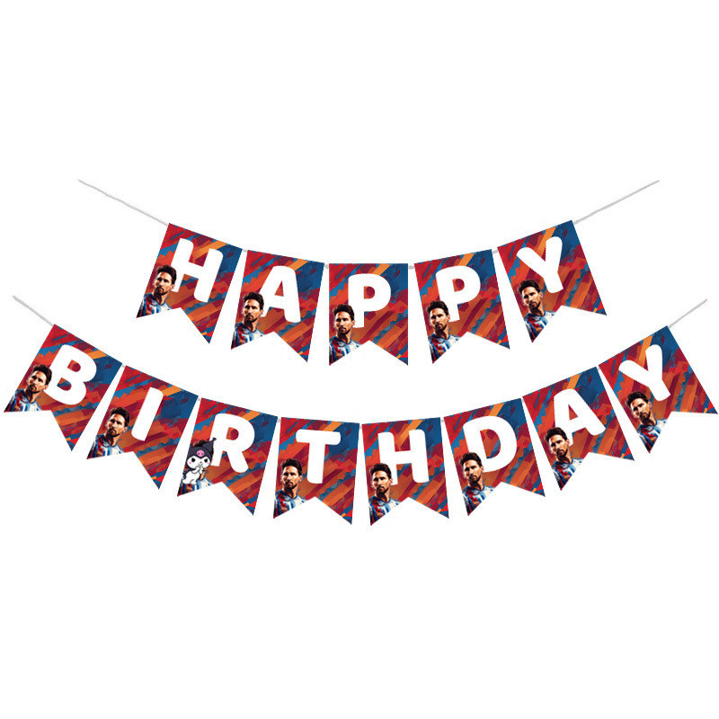 Γιρλάντα Γράμματα Messi Happy Birthday