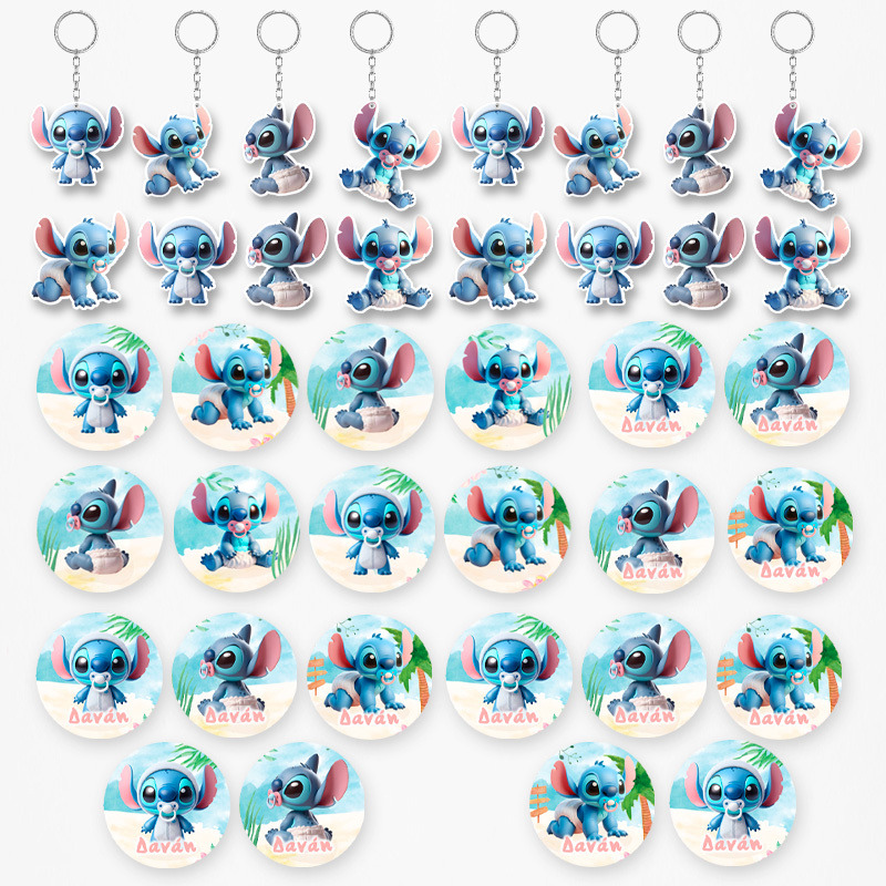 Πακέτο Δωράκια Baby Stitch για πάρτυ 38τμχ