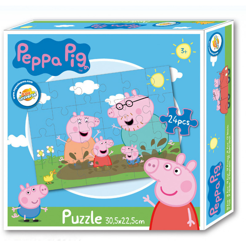 Παιδικό Puzzle Peppa Pig 24τμχ για 3+ Ετών