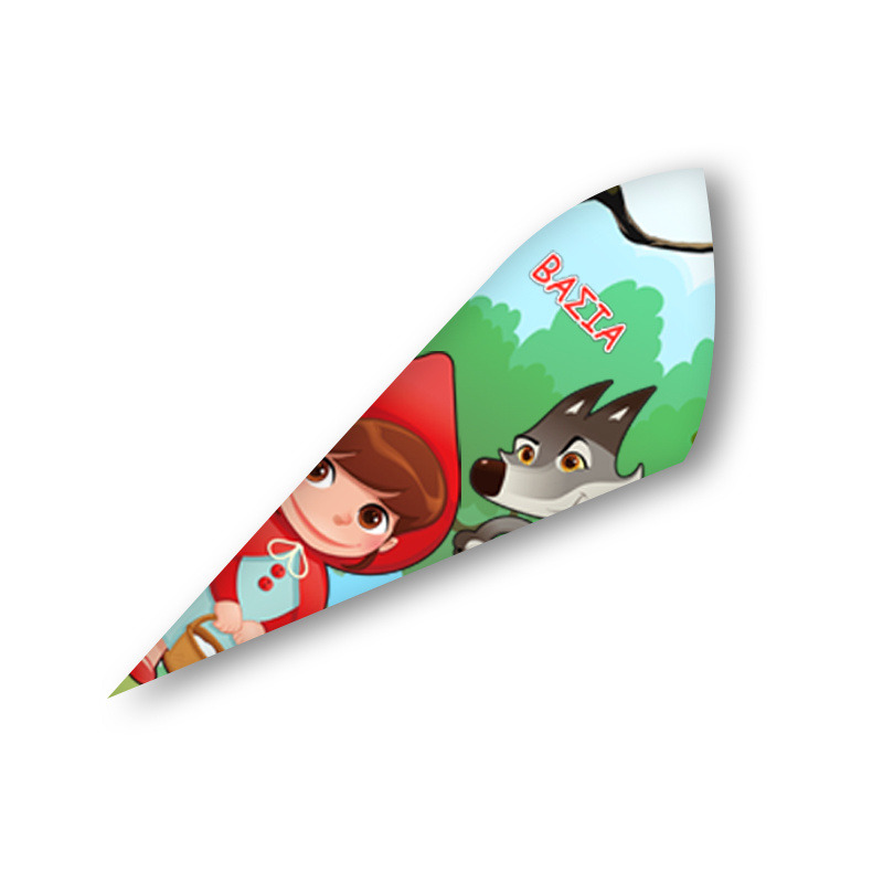 Χωνάκια για ζαχαρωτά με όνομα Κοκκινοσκουφίτσα