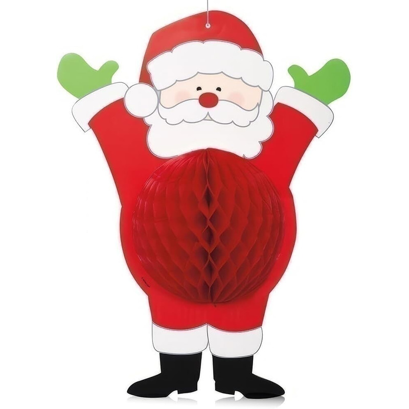 Κρεμαστό Διακοσμητικό 35εκ  Άγιος Βασίλης