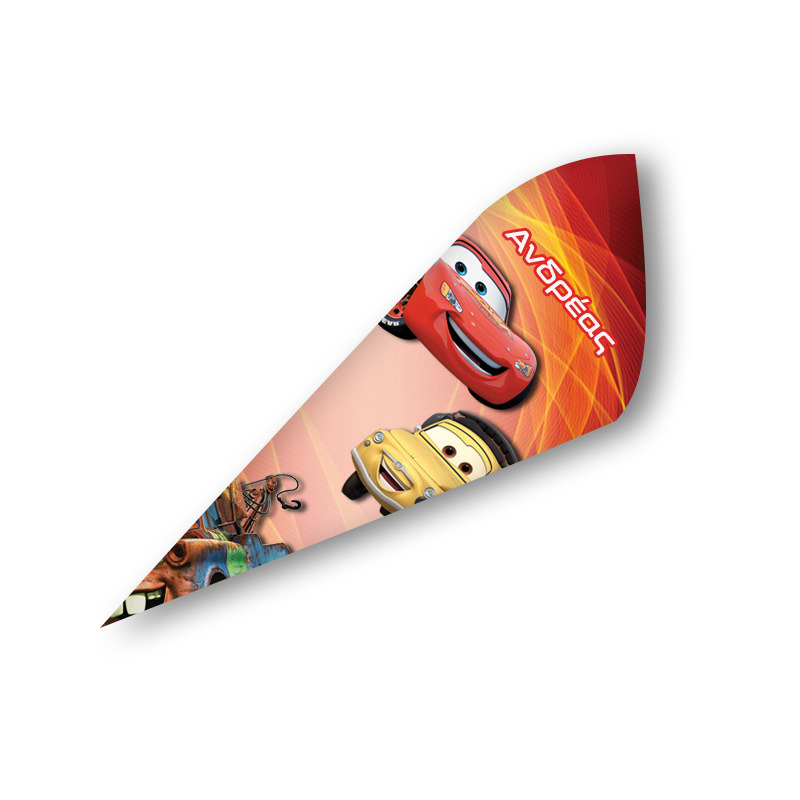 Χωνάκια για ζαχαρωτά με όνομα McQueen