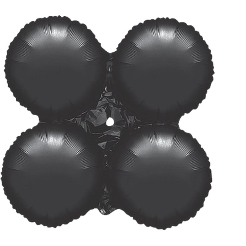 Μπαλόνι Φοιλ Γιρλάντα Μαύρο
