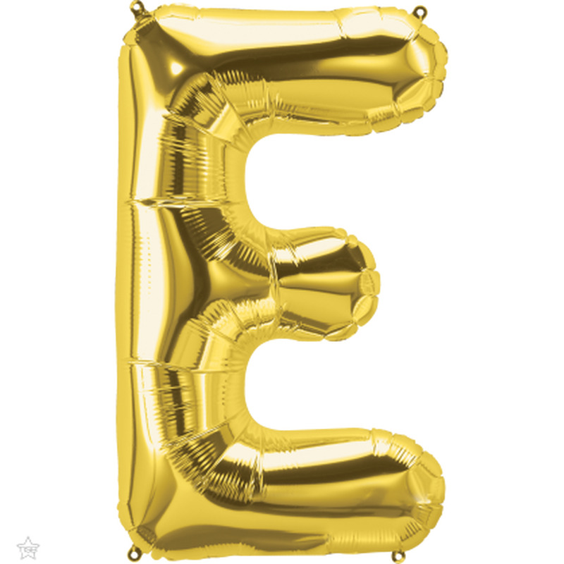 Μπαλόνι Φοιλ Μίνι Γράμμα E Χρυσό