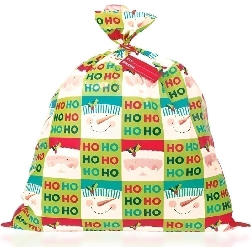 Τσάντα Δώρου γίγας Holly Santa  / 91.4 x 112 εκ