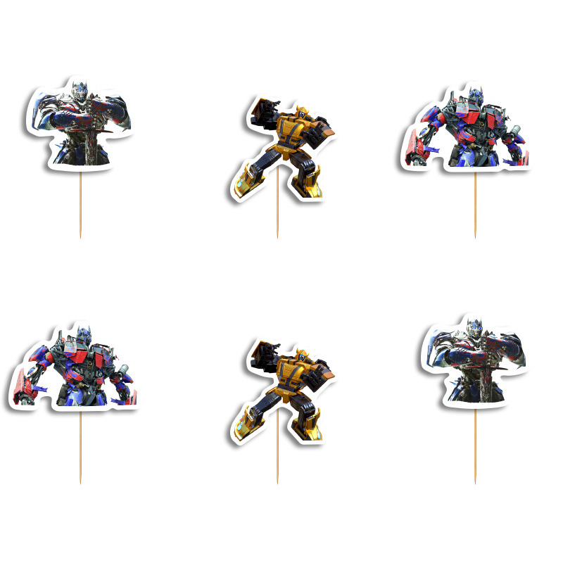 Οδοντογλυφίδες Transformers 5cm / 12τμχ
