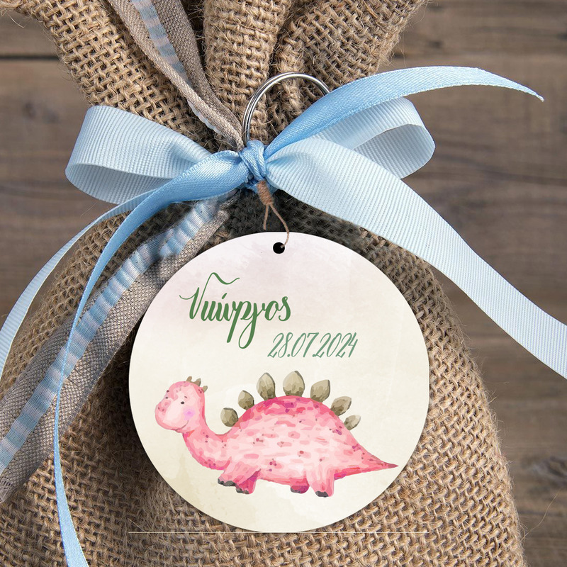 Φιγούρα Ξύλινη Baby Dino για μπομπονιέρα