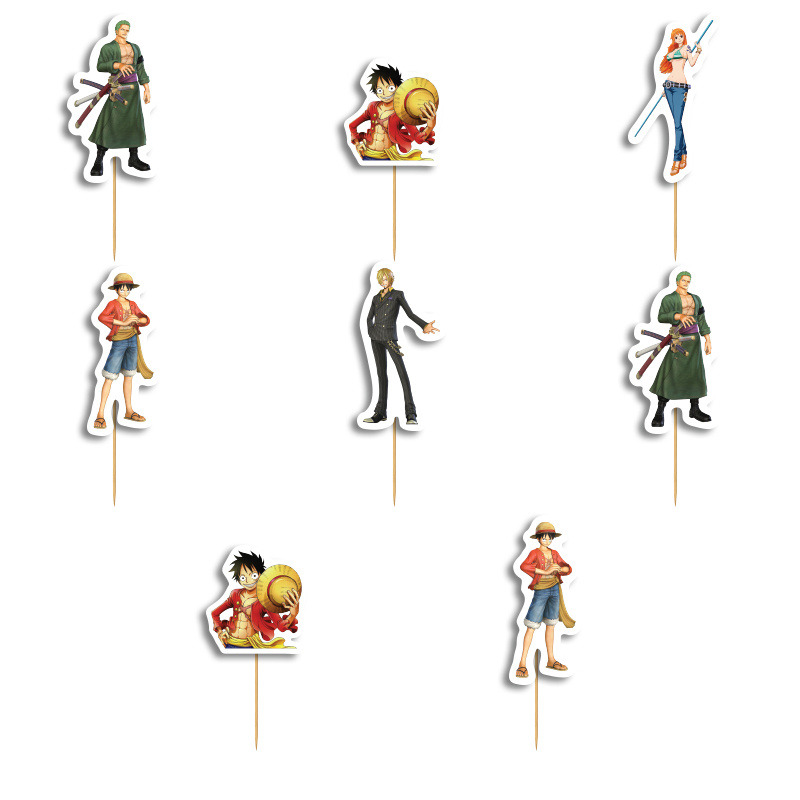 Οδοντογλυφίδες One Piece 5cm / 12τμχ