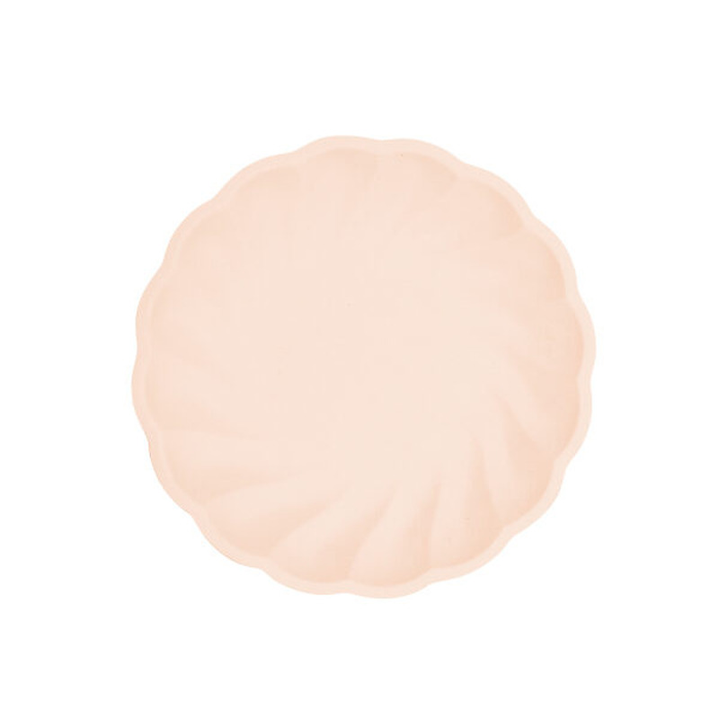 Πιάτα Στρογγυλά Vert Decor Apricot 18.8 εκ - Σομόν Παστέλ / 6 τεμ