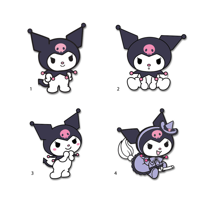 Διακοσμητική φιγούρα Kuromi 10cm Ξύλινη/1τμχ