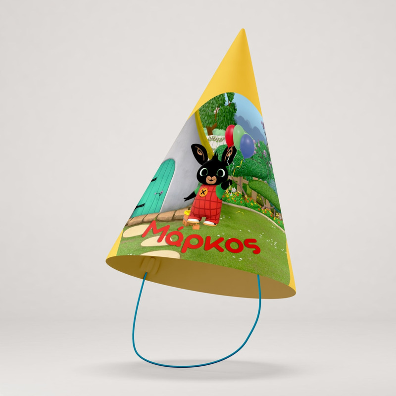 Καπελάκια πάρτυ με όνομα Bing / 8τμχ