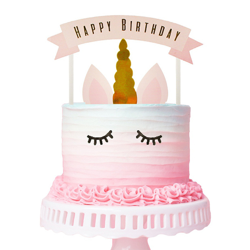 Topper Τούρτας Μονόκερος