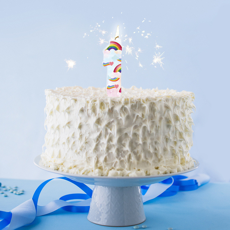 Κερί Νούμερο 1 Rainbow