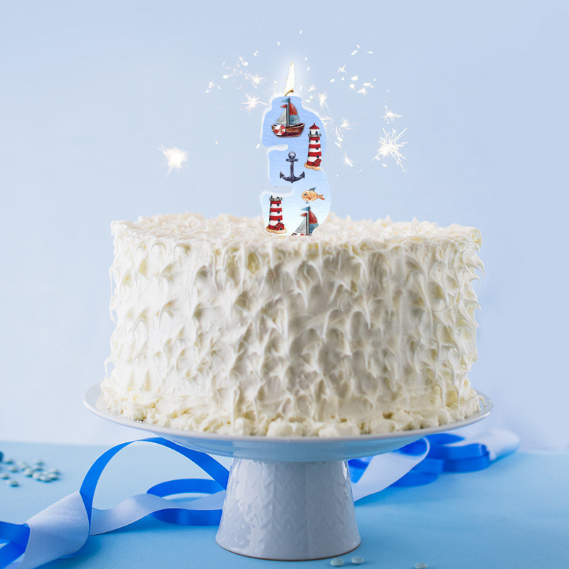 Κερί Νούμερο 3 Ναυτικό