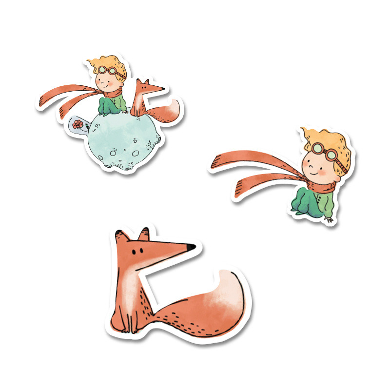 Αυτοκόλλητα Ο Μικρός Πρίγκιπας 10cm / 8τμχ