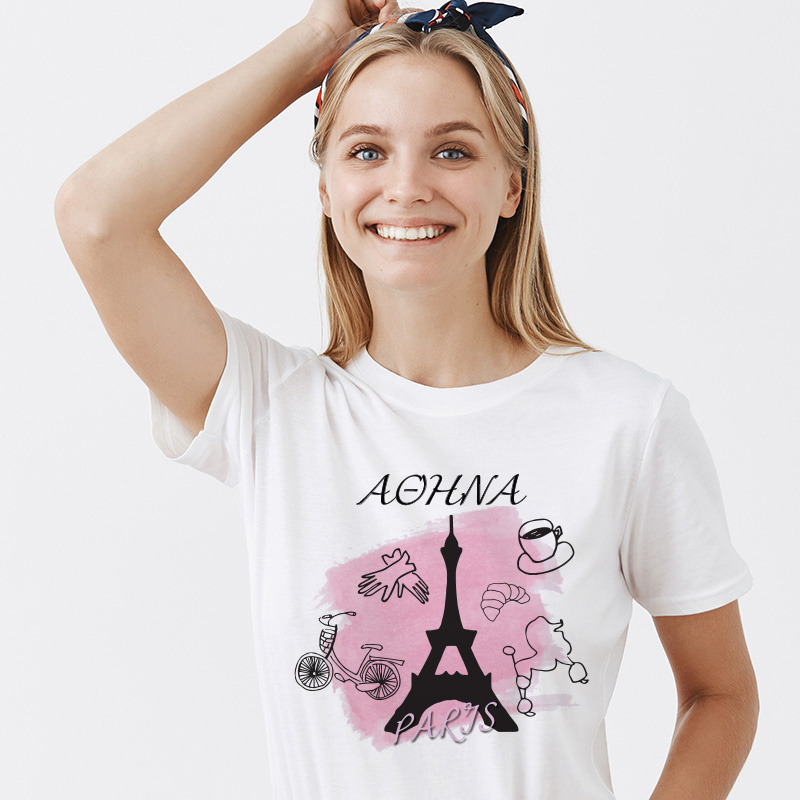 Γυναικείο T-shirt Paris για την Μαμά με όνομα