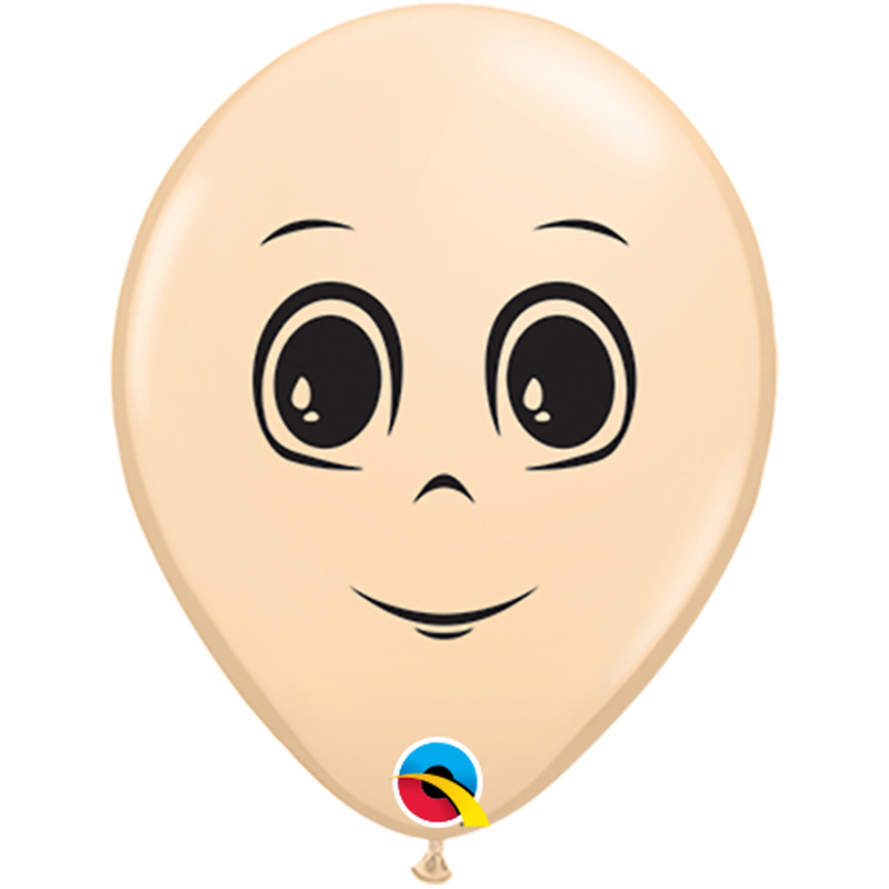 Μπαλόνια Λάτεξ 5 Blush Ανδρικό Πρόσωπο 100 τεμ.