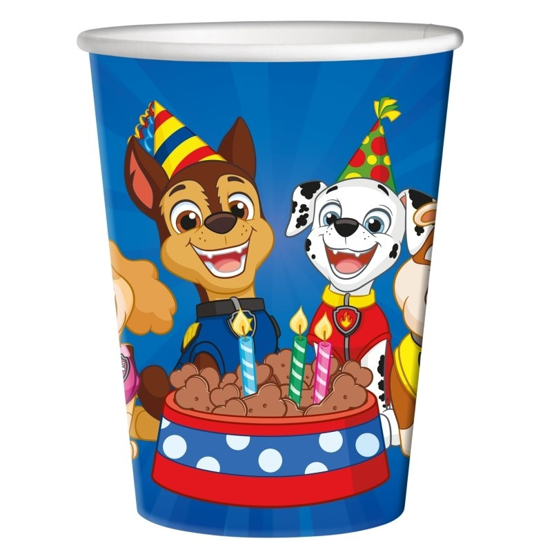 Ποτήρια Χάρτινα 250 ml  Paw Patrol / 8 τεμ