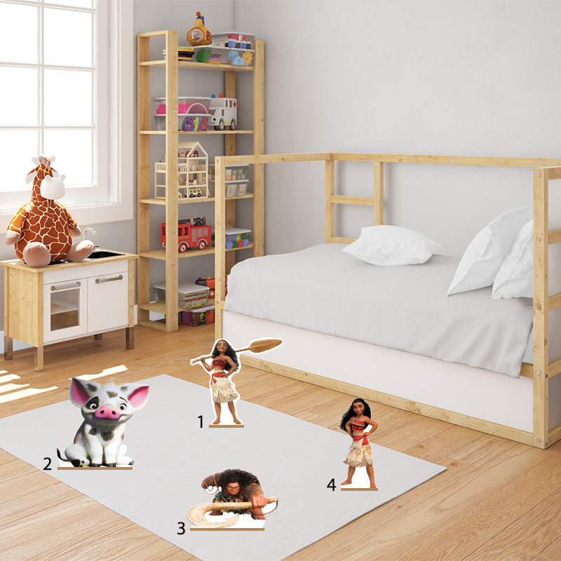 Διακοσμητική φιγούρα Moana 20cm Ξύλινη με βάση/1 τμχ