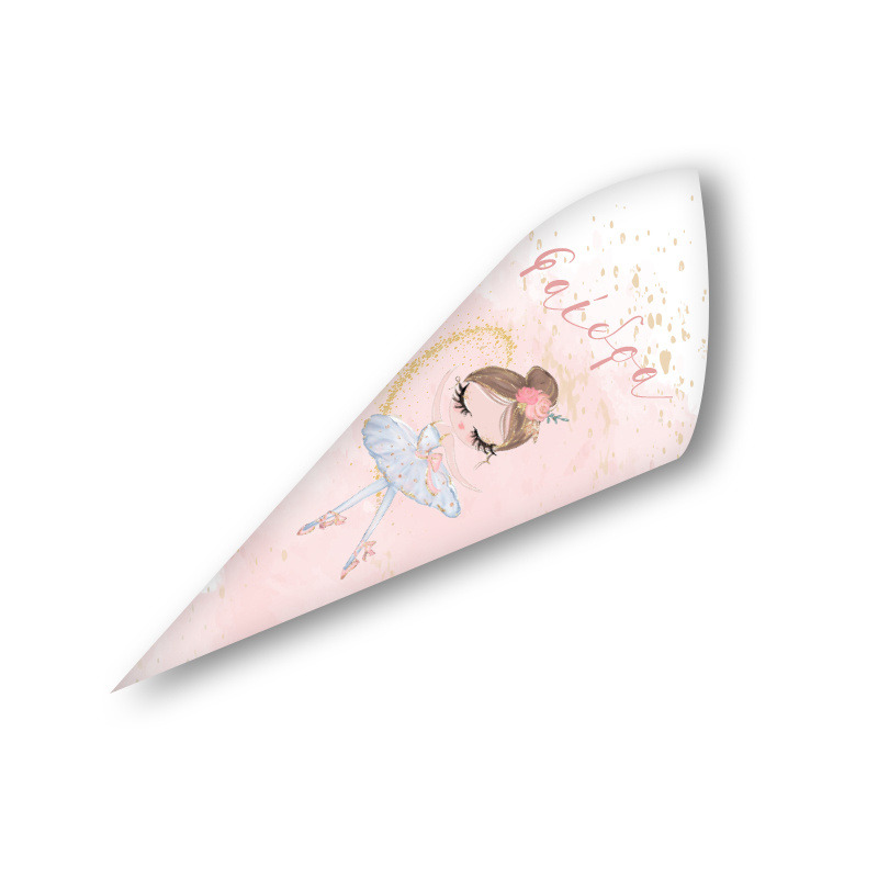 Χωνάκια για ζαχαρωτά με όνομα Μπαλαρίνα Pastel