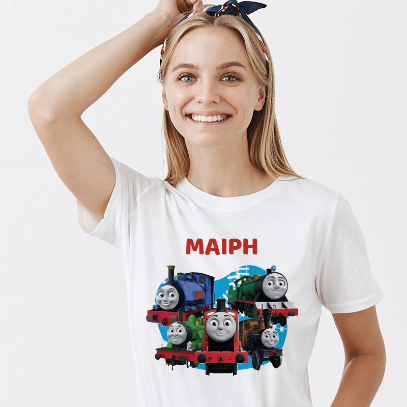 Γυναικείο T-shirt Τόμας το τρενάκι για την Μαμά με όνομα