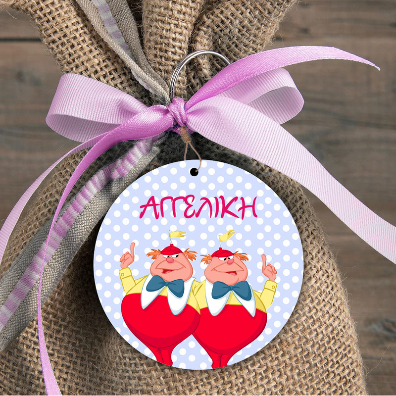 Αλίκη στη Χώρα των Θαυμάτων Φιγούρα Ξύλινη για μπομπονιέρα