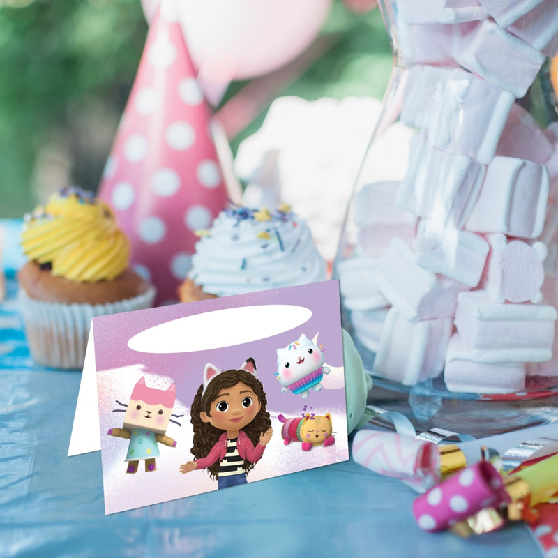 Καρτελάκι Μπουφέ Gabby's Dollhouse/ 6τμχ