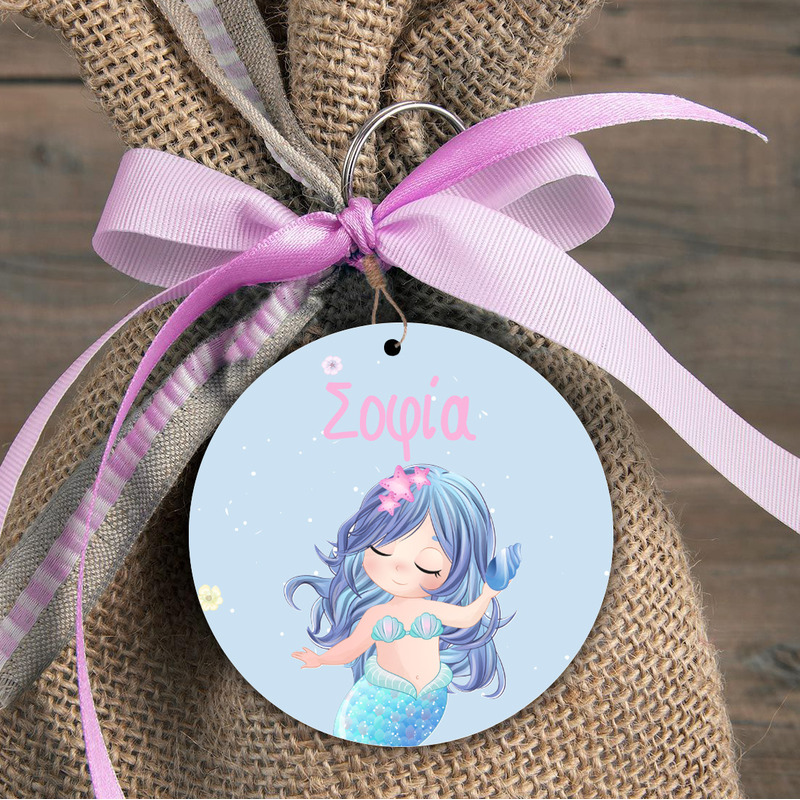 Γοργόνα Φιγούρα Ξύλινη για μπομπονιέρα