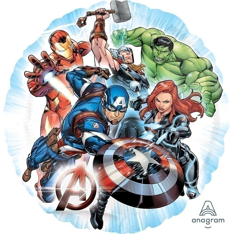 Μπαλόνι Φοιλ 17 Marvel Avengers Animated / 43 εκ