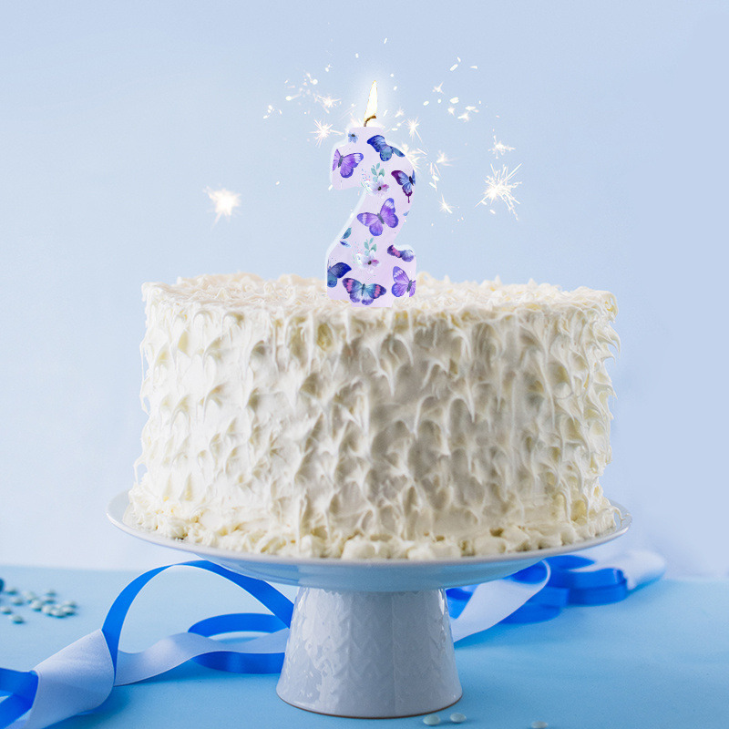 Κερί Νούμερο 2 Πεταλούδες