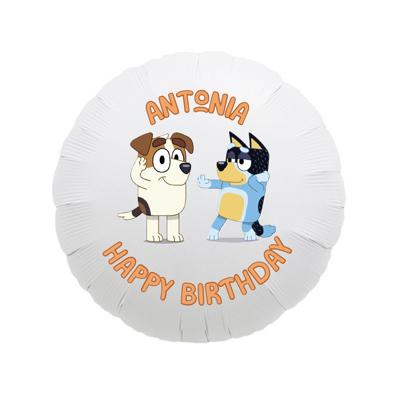 Φόιλ Μπαλόνι Bluey με όνομα / 43cm