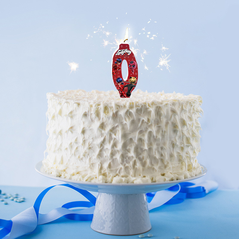 Κερί Νούμερο 0 Miraculous LadyBug