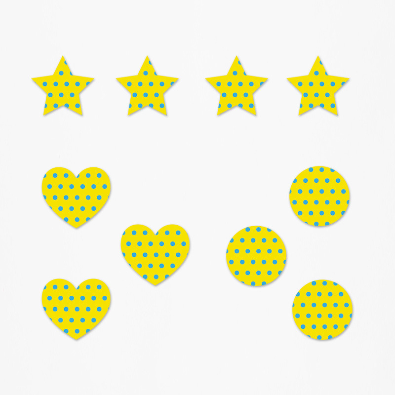 Ξύλινα διακοσμητικά 67 & Brainrot Pattern mix/ 10τμχ(2cm)