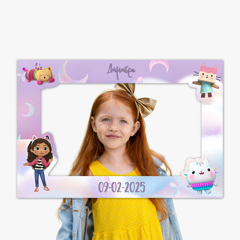 Κάδρο Photobooth Gabby's Dollhouse για φωτογραφίες/ 60cm*40cm